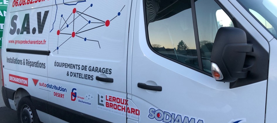 L'équipement d'atelier Automobile : Le point fort du Groupe Decharenton