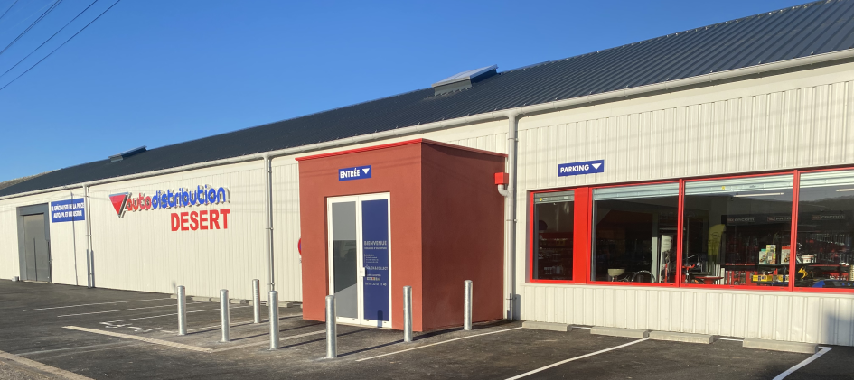 Le magasin Autodistribution Désert à Vernon a fait peau neuve